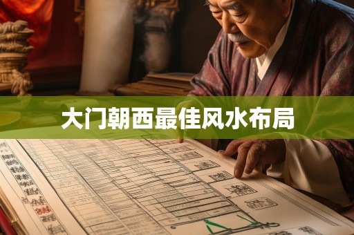 大门朝西最佳风水布局