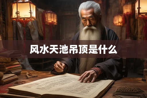风水天池吊顶是什么