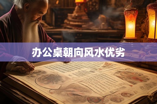 办公桌朝向风水优劣