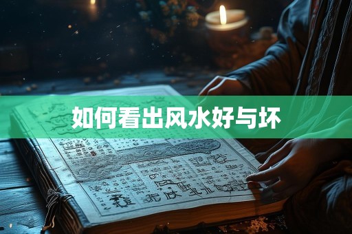 如何看出风水好与坏