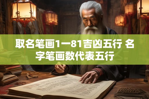 取名笔画1一81吉凶五行 名字笔画数代表五行