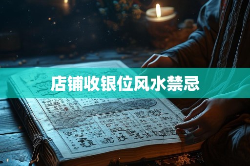 店铺收银位风水禁忌
