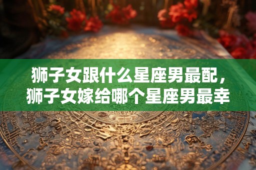 狮子女跟什么星座男最配，狮子女嫁给哪个星座男最幸福