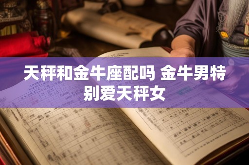 天秤和金牛座配吗 金牛男特别爱天秤女