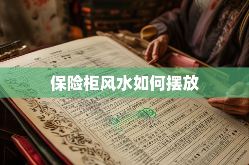 保险柜风水如何摆放