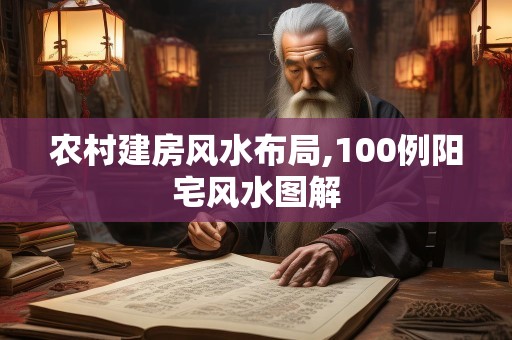 农村建房风水布局,100例阳宅风水图解