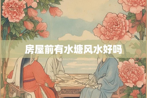 房屋前有水塘风水好吗