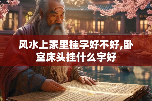 风水上家里挂字好不好,卧室床头挂什么字好