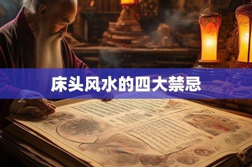 床头风水的四大禁忌