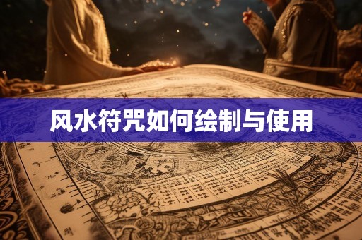 风水符咒如何绘制与使用