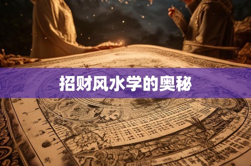 招财风水学的奥秘