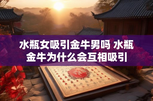 水瓶女吸引金牛男吗 水瓶金牛为什么会互相吸引