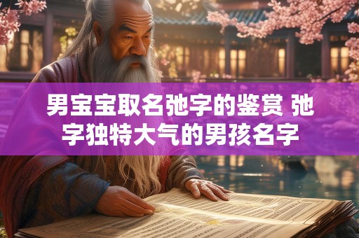 男宝宝取名弛字的鉴赏 弛字独特大气的男孩名字