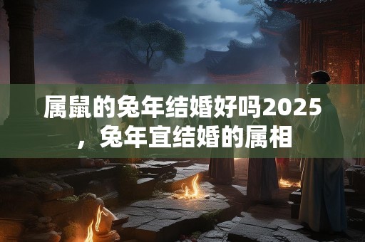 属鼠的兔年结婚好吗2025，兔年宜结婚的属相