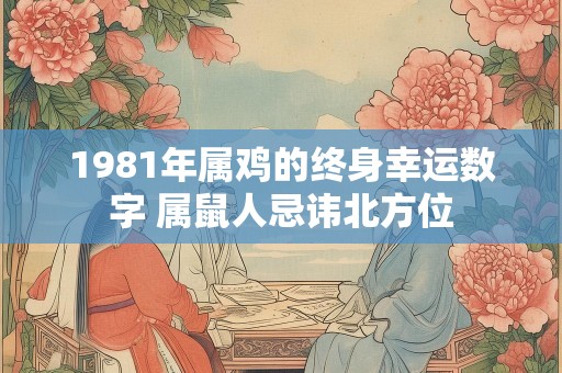 1981年属鸡的终身幸运数字 属鼠人忌讳北方位