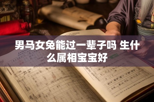 男马女兔能过一辈子吗 生什么属相宝宝好