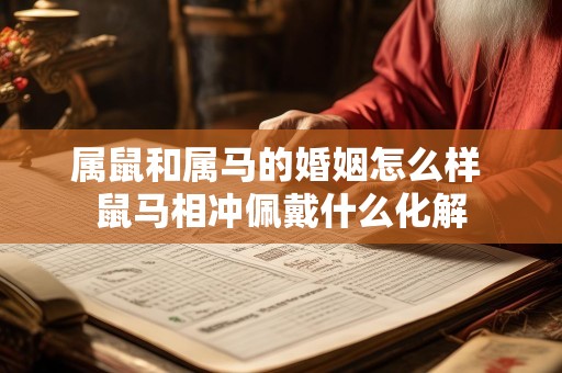 属鼠和属马的婚姻怎么样 鼠马相冲佩戴什么化解