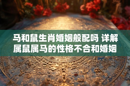 马和鼠生肖婚姻般配吗 详解属鼠属马的性格不合和婚姻不宜
