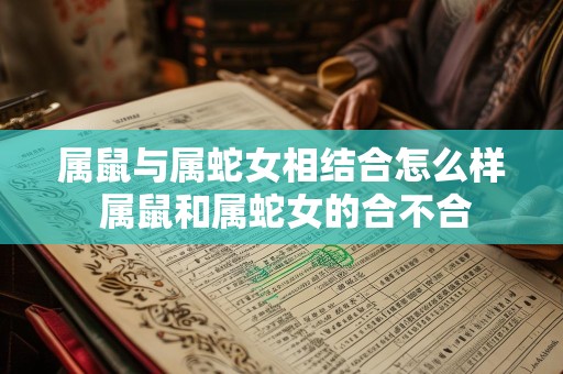 属鼠与属蛇女相结合怎么样 属鼠和属蛇女的合不合