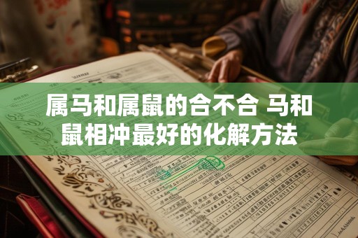 属马和属鼠的合不合 马和鼠相冲最好的化解方法