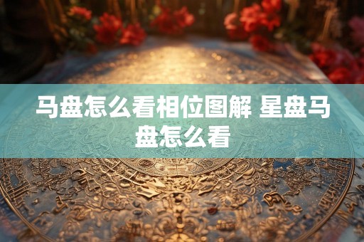 马盘怎么看相位图解 星盘马盘怎么看