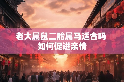 老大属鼠二胎属马适合吗 如何促进亲情