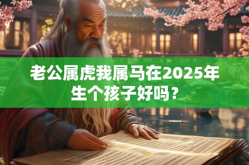 老公属虎我属马在2025年生个孩子好吗？