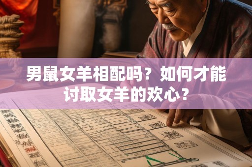 男鼠女羊相配吗？如何才能讨取女羊的欢心？