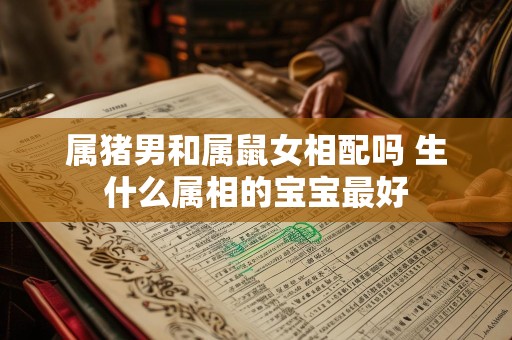 属猪男和属鼠女相配吗 生什么属相的宝宝最好
