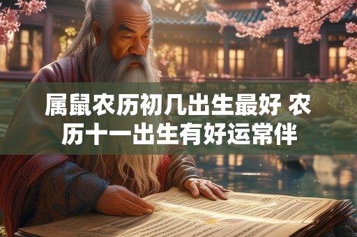 属鼠农历初几出生最好 农历十一出生有好运常伴