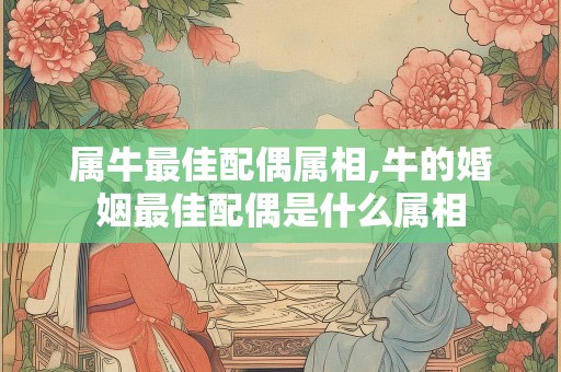 属牛最佳配偶属相,牛的婚姻最佳配偶是什么属相