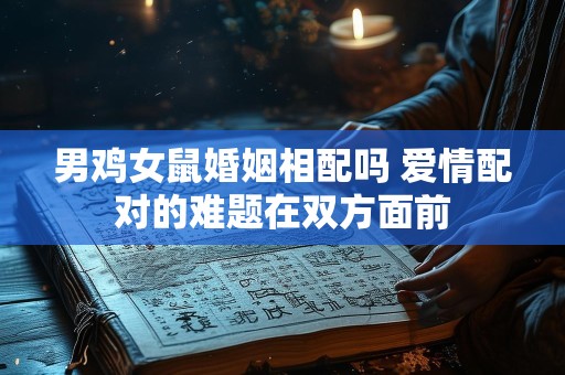 男鸡女鼠婚姻相配吗 爱情配对的难题在双方面前