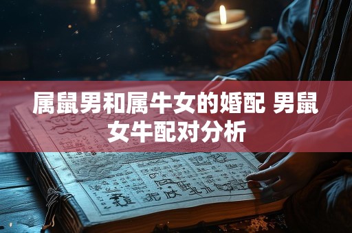 属鼠男和属牛女的婚配 男鼠女牛配对分析
