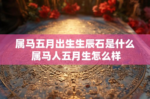 属马五月出生生辰石是什么 属马人五月生怎么样