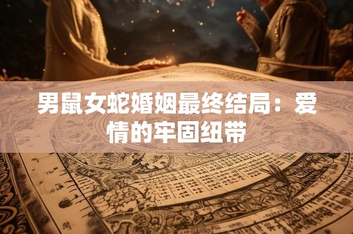 男鼠女蛇婚姻最终结局：爱情的牢固纽带