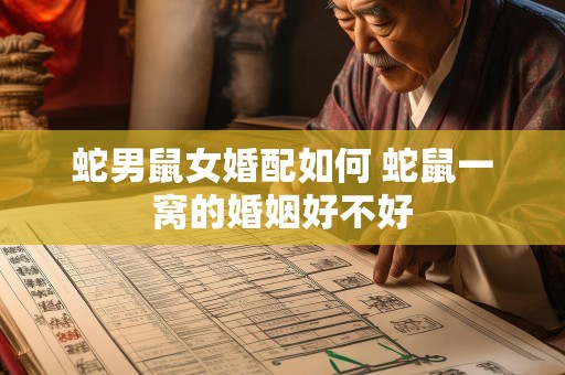 蛇男鼠女婚配如何 蛇鼠一窝的婚姻好不好