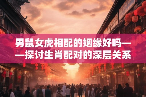 男鼠女虎相配的姻缘好吗——探讨生肖配对的深层关系