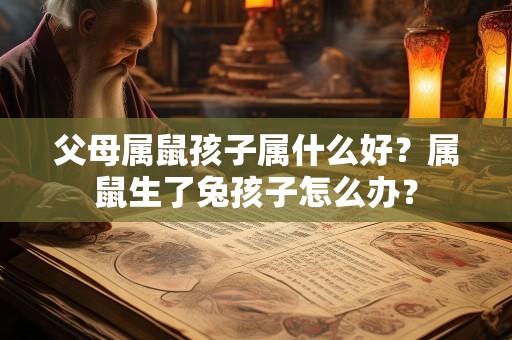 父母属鼠孩子属什么好？属鼠生了兔孩子怎么办？