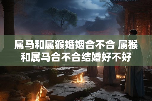 属马和属猴婚姻合不合 属猴和属马合不合结婚好不好