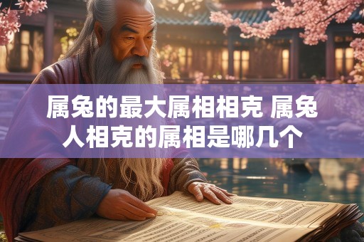 属兔的最大属相相克 属兔人相克的属相是哪几个