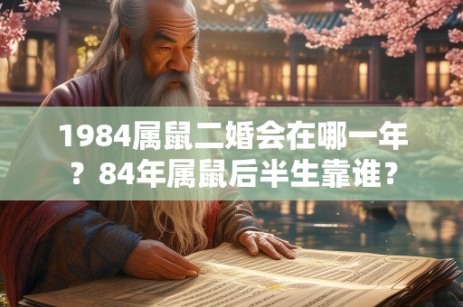 1984属鼠二婚会在哪一年？84年属鼠后半生靠谁？