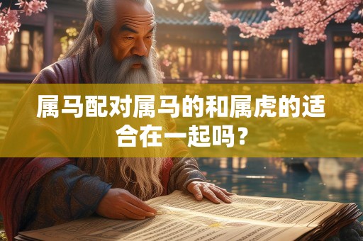属马配对属马的和属虎的适合在一起吗？