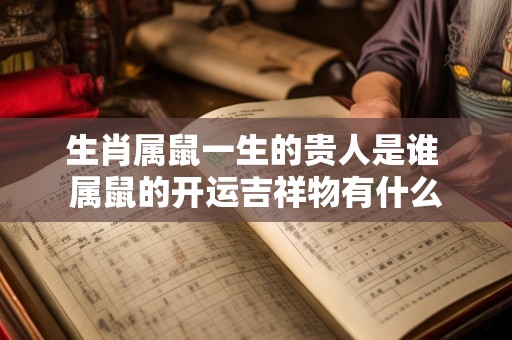 生肖属鼠一生的贵人是谁 属鼠的开运吉祥物有什么