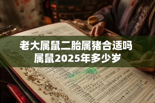 老大属鼠二胎属猪合适吗 属鼠2025年多少岁