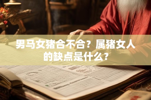 男马女猪合不合？属猪女人的缺点是什么？