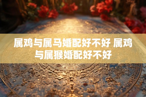 属鸡与属马婚配好不好 属鸡与属猴婚配好不好