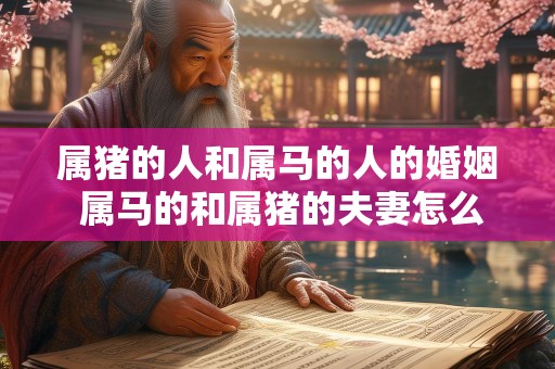属猪的人和属马的人的婚姻 属马的和属猪的夫妻怎么样
