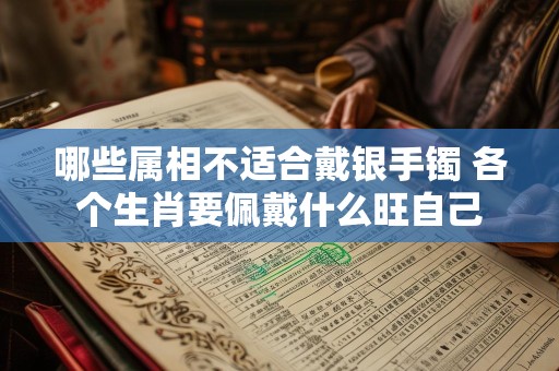 哪些属相不适合戴银手镯 各个生肖要佩戴什么旺自己