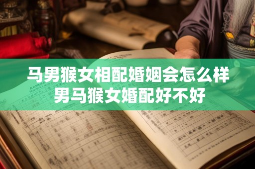 马男猴女相配婚姻会怎么样 男马猴女婚配好不好