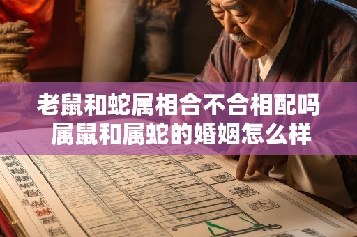 老鼠和蛇属相合不合相配吗 属鼠和属蛇的婚姻怎么样